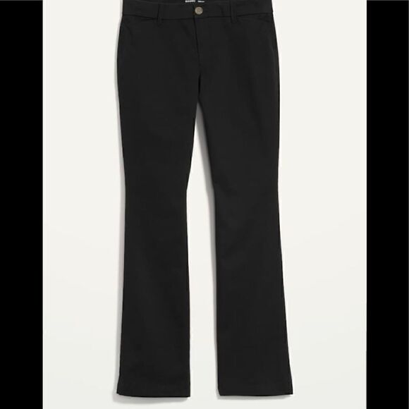 Old Navy | Mid Rise Boot Cut Khaki - Picture 3 of 5